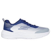 Skechers Microspec Advance 403927L Boys Navy / Lt Grey Trainer