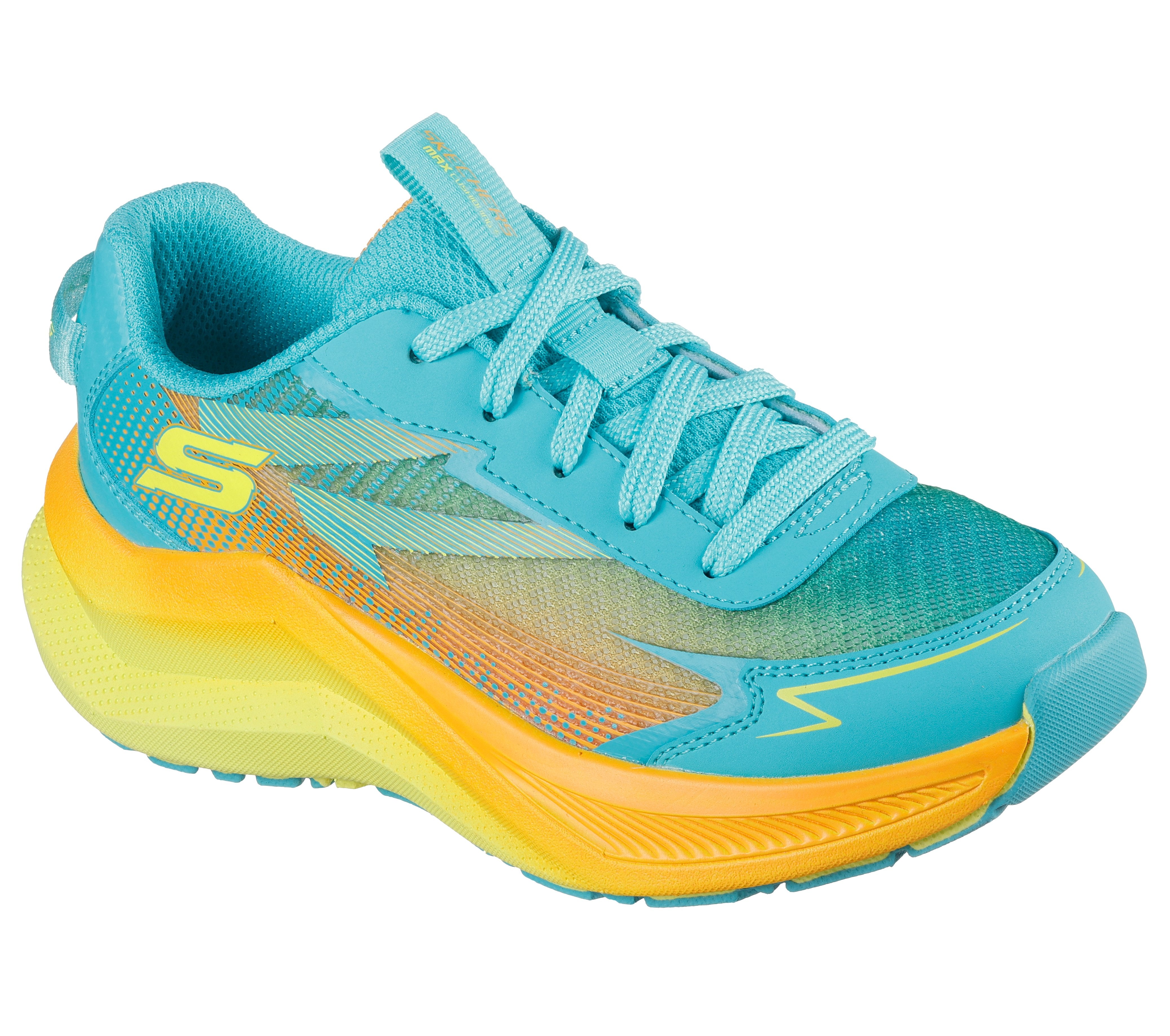 Skechers Max Cushioning Ascender 404023L Aqua Boys Trainers