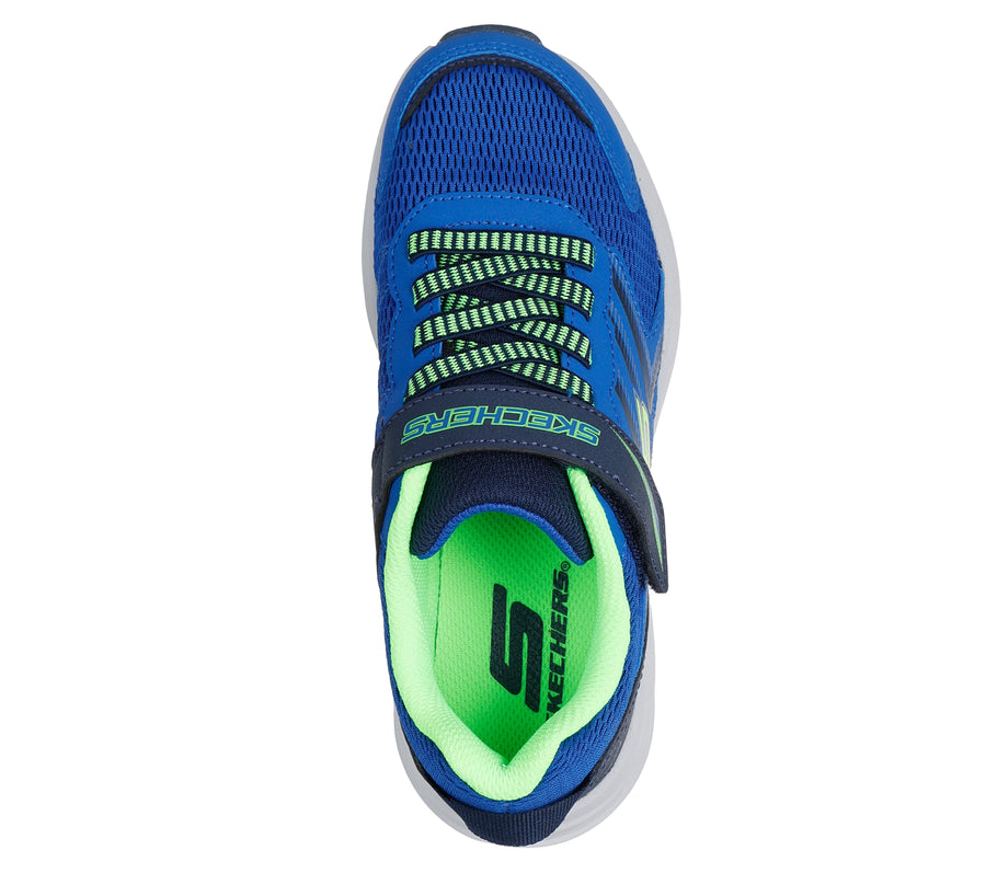 Skechers Microspec Tread 404115L Boys Navy Trainer