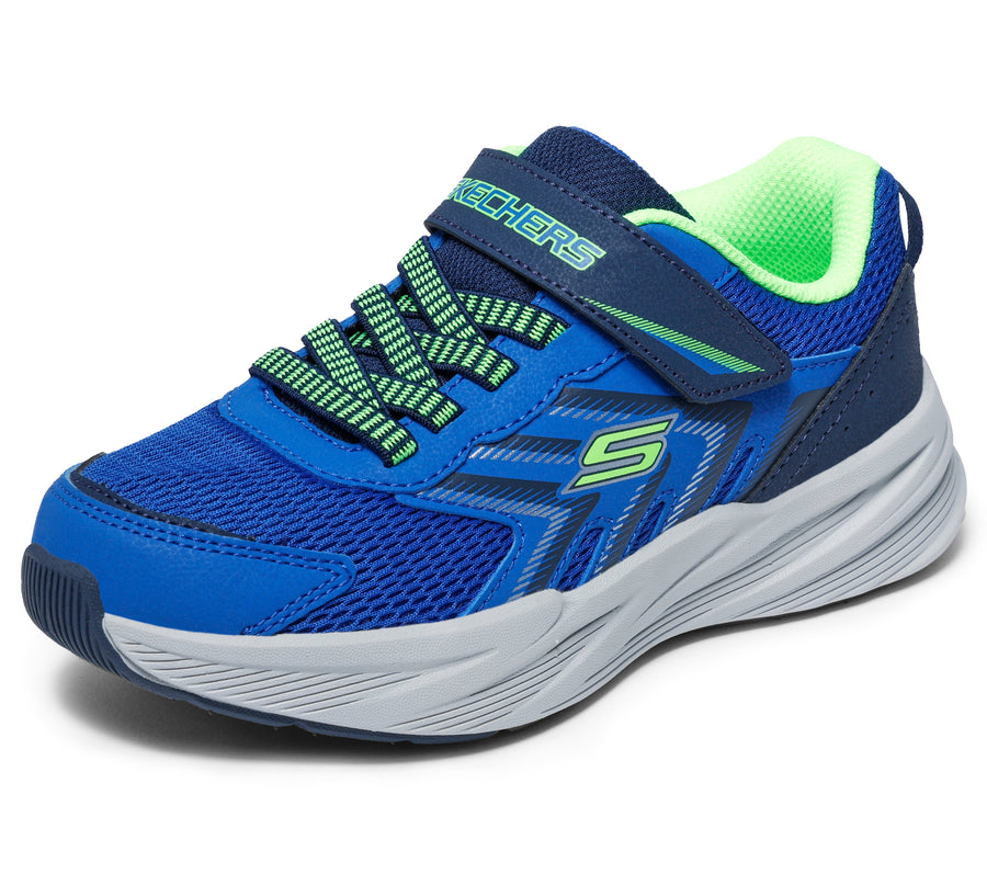 Skechers Microspec Tread 404115L Boys Navy Trainer
