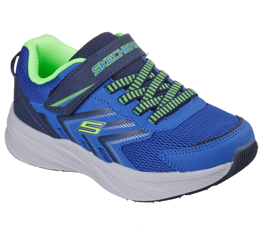 Skechers Microspec Tread 404115L Boys Navy Trainer