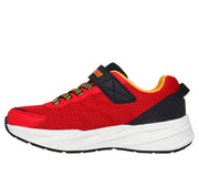 Skechers Microspec Tread 404115L Boys Red / Black Trainer