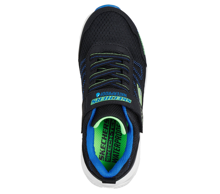 Skechers Elite Sport Tread 406334L Boys Black / Blue Waterproof Trainer