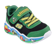 Skechers Play Scene Barn Squad Buddies 407065N Boys Green Trainer