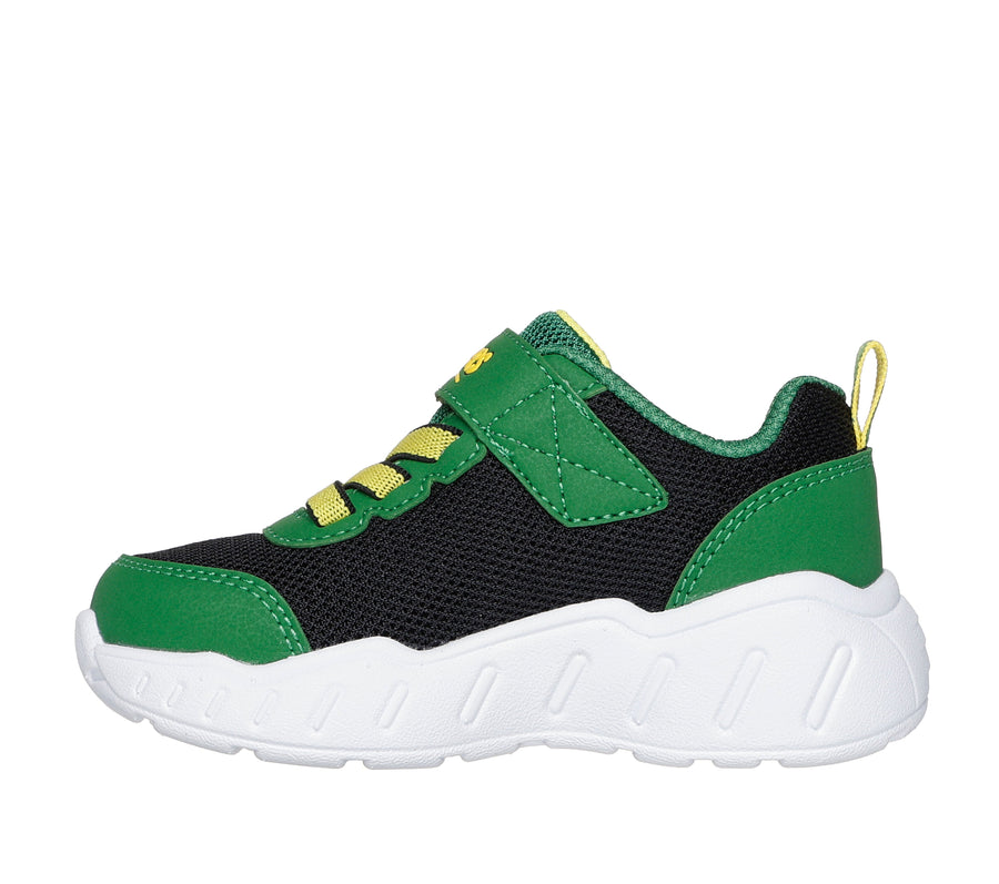 Skechers Play Scene Barn Squad Buddies 407065N Boys Green Trainer