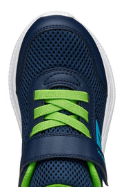 Geox J SPRINTYE B. A J36GBA 01454 C0749 Boys Navy / Lime Trainer