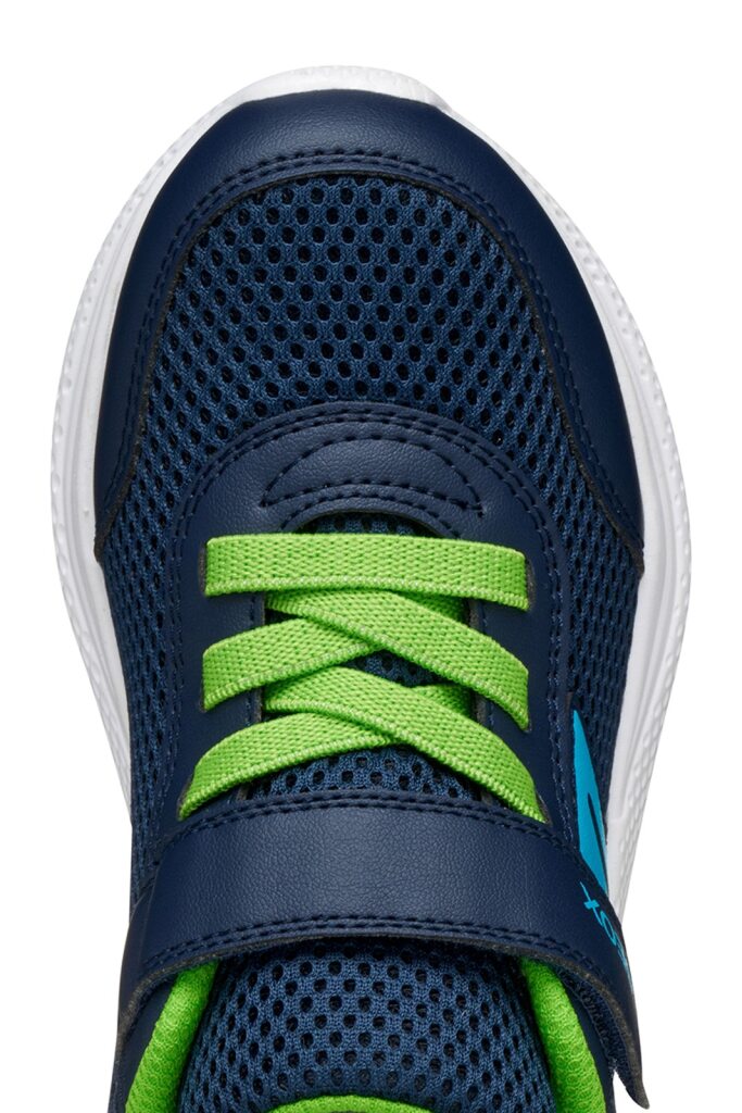 Geox J SPRINTYE B. A J36GBA 01454 C0749 Boys Navy / Lime Trainer