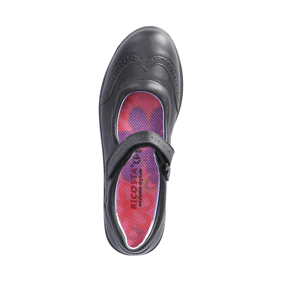 Ricosta Beryl 50 8500402/090 Black School Shoes Medium