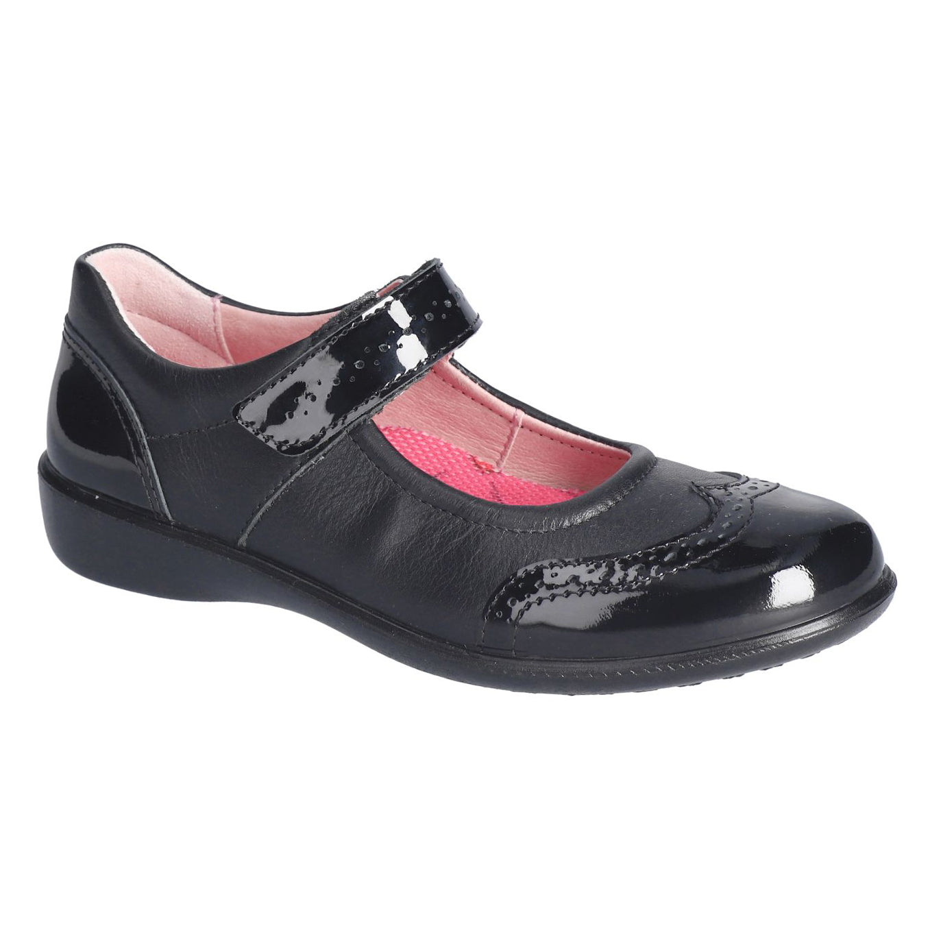 Ricosta Beryl 50 8500402/095 Black School Shoes Medium
