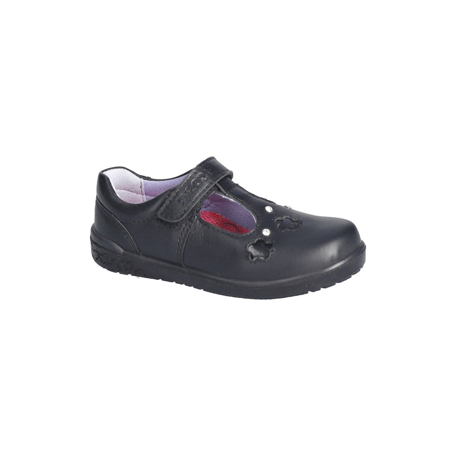 Ricosta Leona 50 8600602/090 Black School Shoes Medium