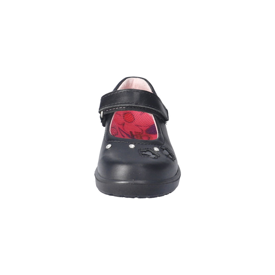 Ricosta Leya 50 8600702/090 Black School Shoes