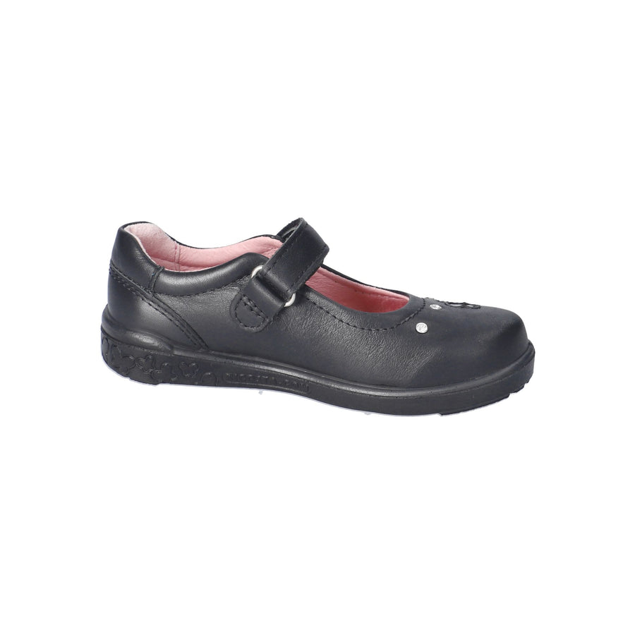 Ricosta Leya 50 8600702/090 Black School Shoes