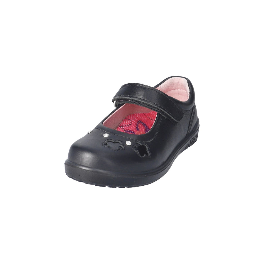 Ricosta Leya 50 8600702/090 Black School Shoes