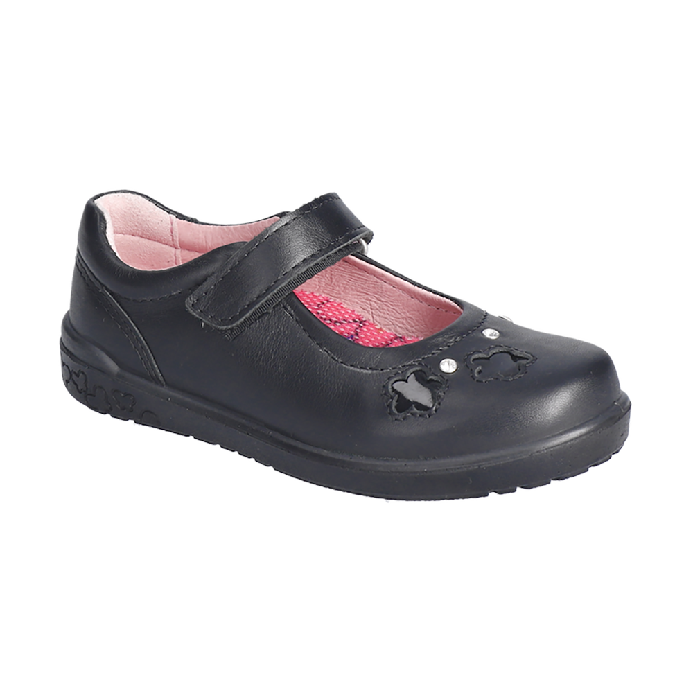 Ricosta LEYA 50 8600702/090 Black School Shoes