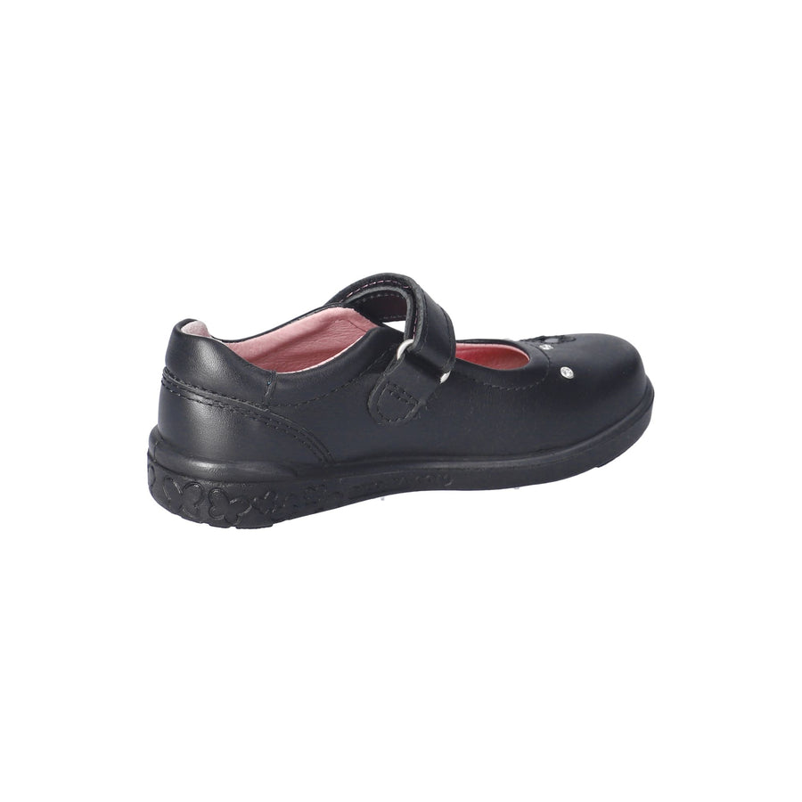 Ricosta Leya 50 8600702/090 Black School Shoes