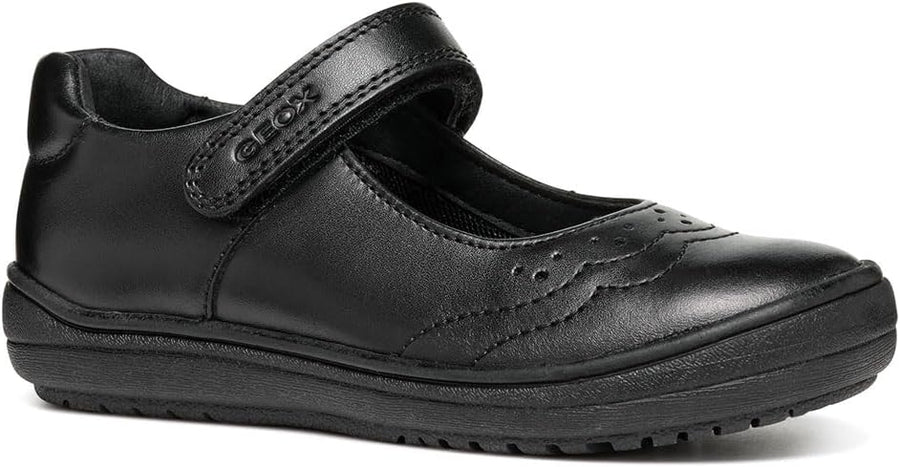 Geox J Hadriel G.A J467VA 00043 Black School Shoes