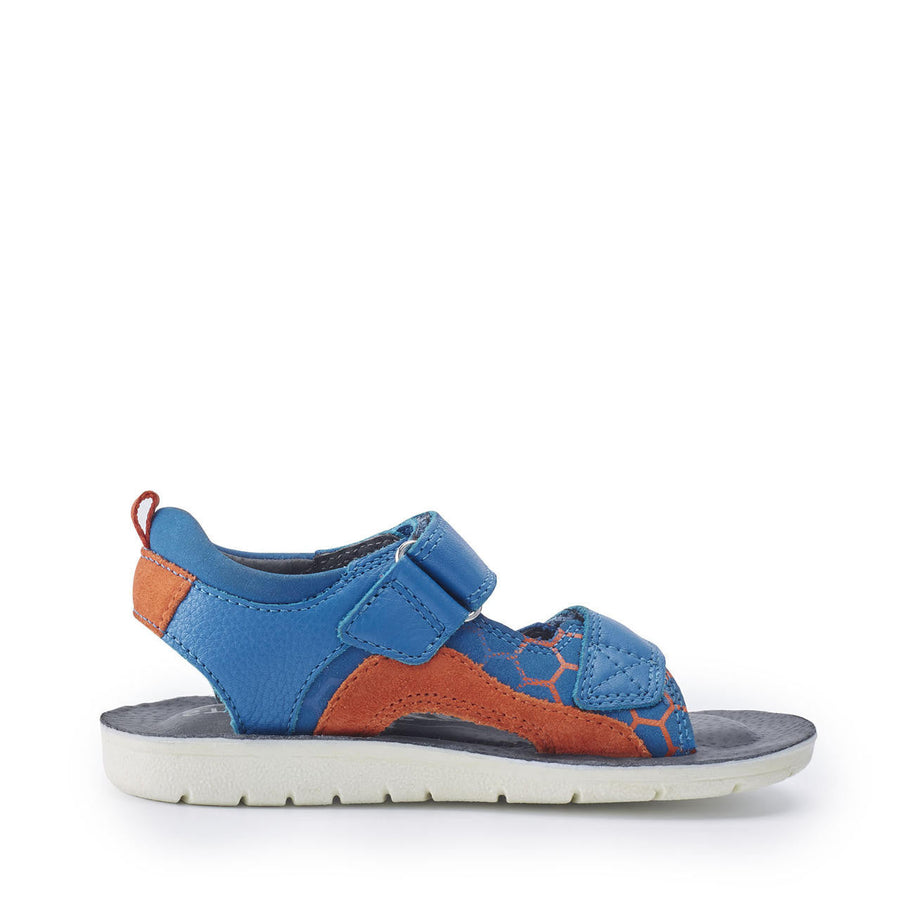 Start-Rite Beachball 5208_2 Boys Blue / Orange Sandals