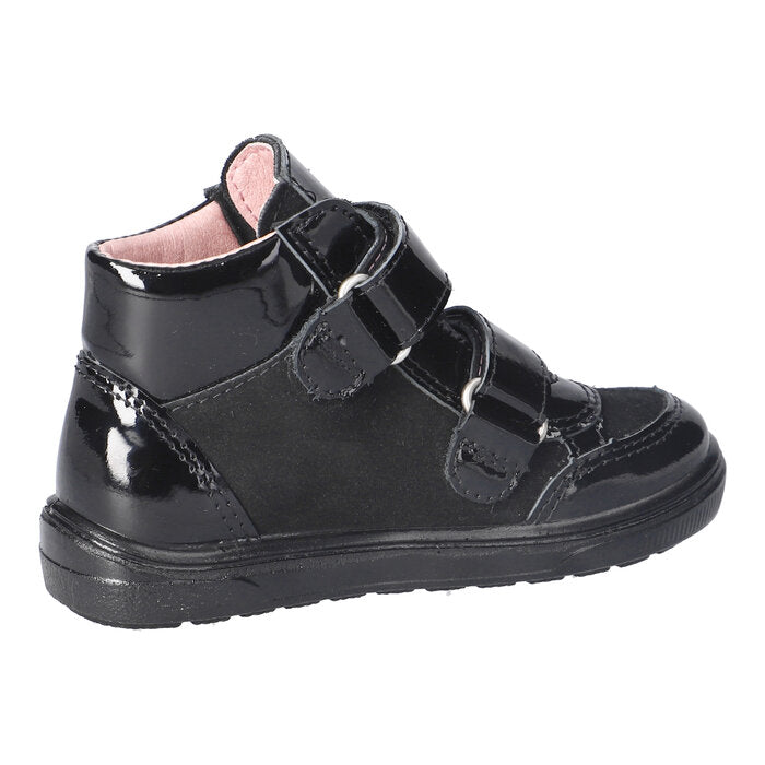 Ricosta Cathy Leather Black School Boot 7303802-090