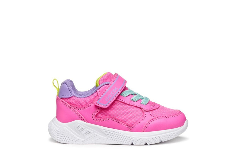 Geox B SPRINTYE GIRL B  B564TB 0BC14 C8L8E Girls Fuchsia Trainer