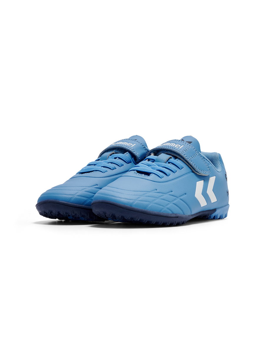 Hummel Top Star Turf LC Lichen Blue Boys Astro Trainer 228343 7373