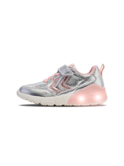 Hummel Daylight Glitter Jr Girls Silver Trainer 224690