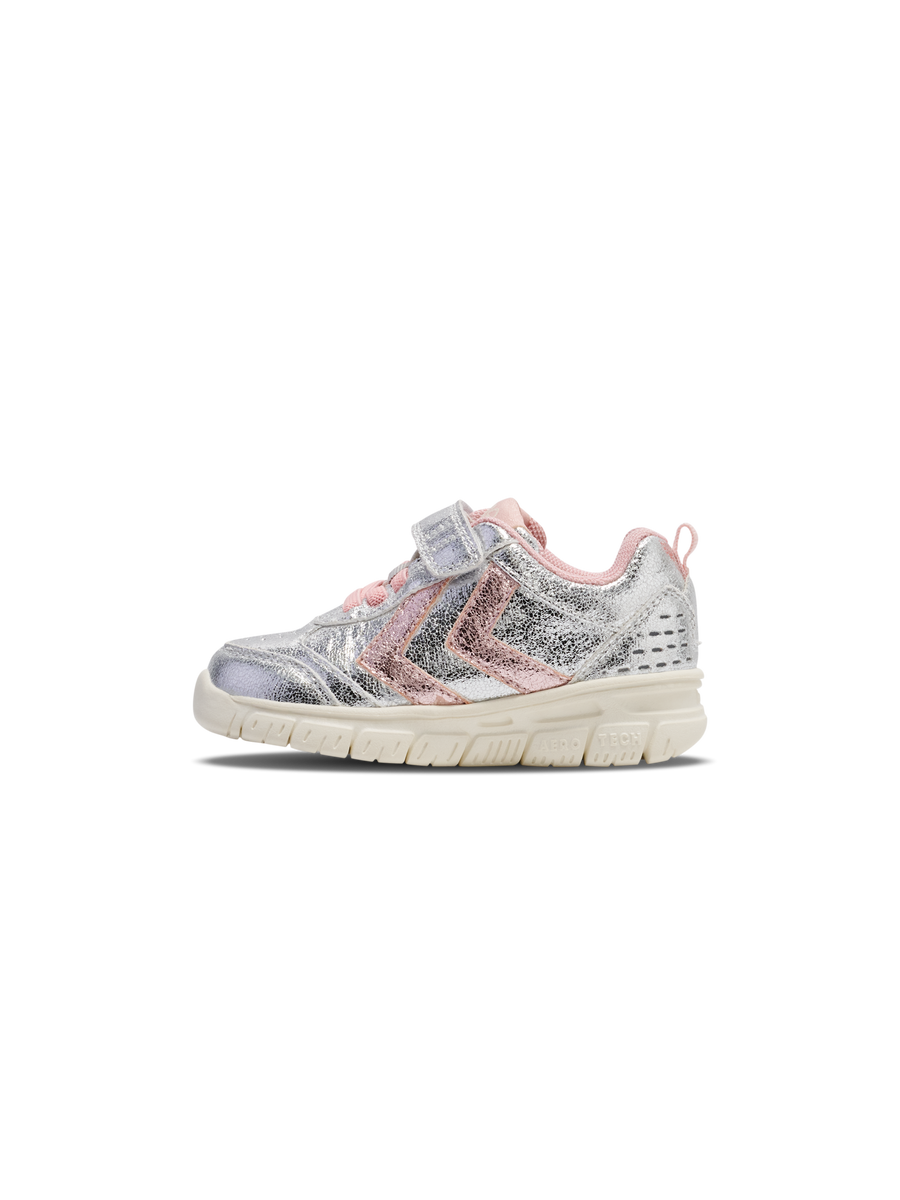 Hummel Crosslite Silver Glitter Girls Trainer 231652
