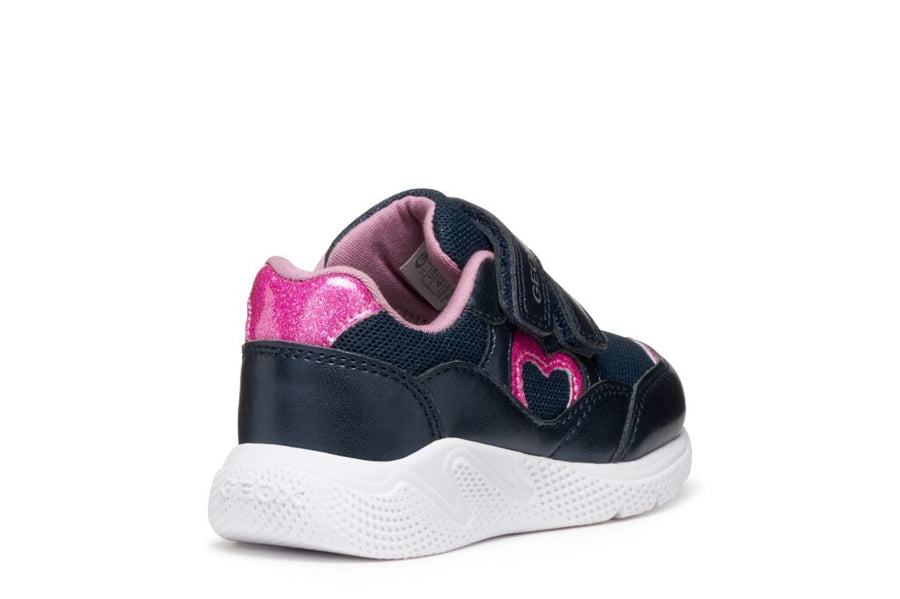 Geox B SPRINTYE GIRL B564TA 0GNAJ C4002 Girls Navy Trainer