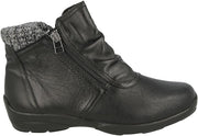 DB Shoes Stoke Black Stretch Ladies 2V Boot