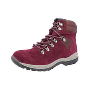 DB Shoes Nebraska 75123W Ladies Waterproof 2V Wineberry Suede Boot