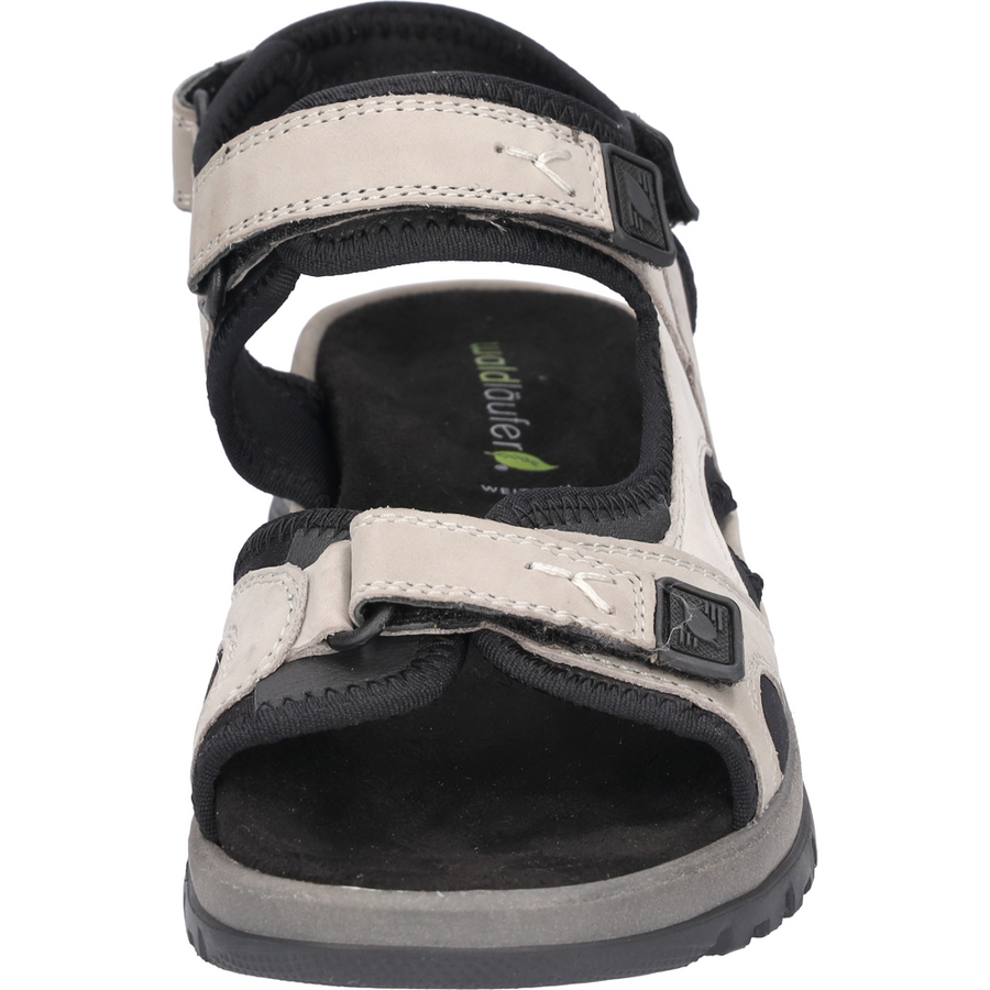Waldlaufer H-Sora 769004-100-003 Ladies Black Grey Sandals