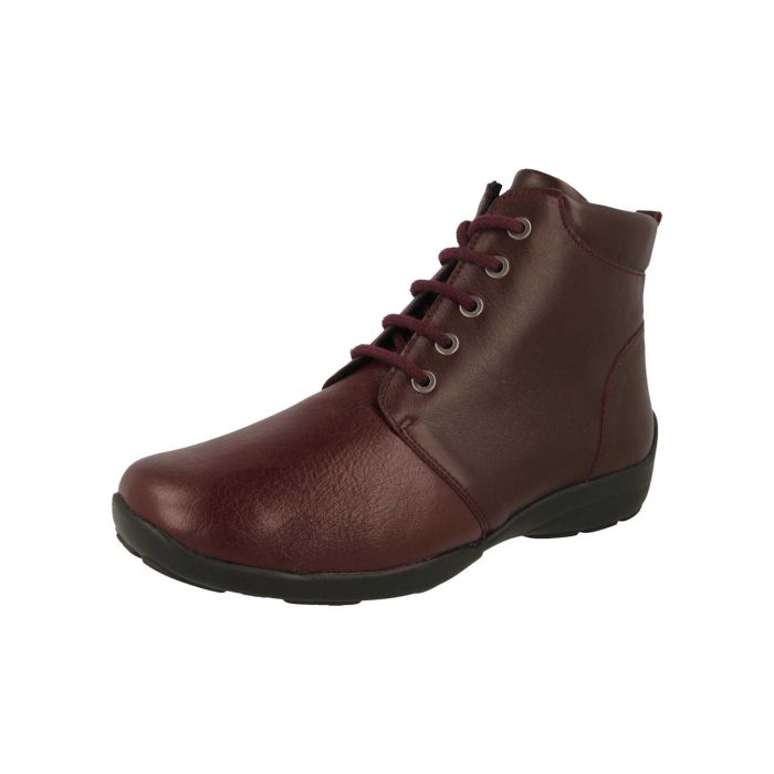 DB Shoes Santa 70949R Burgundy 6V Ladies Boots