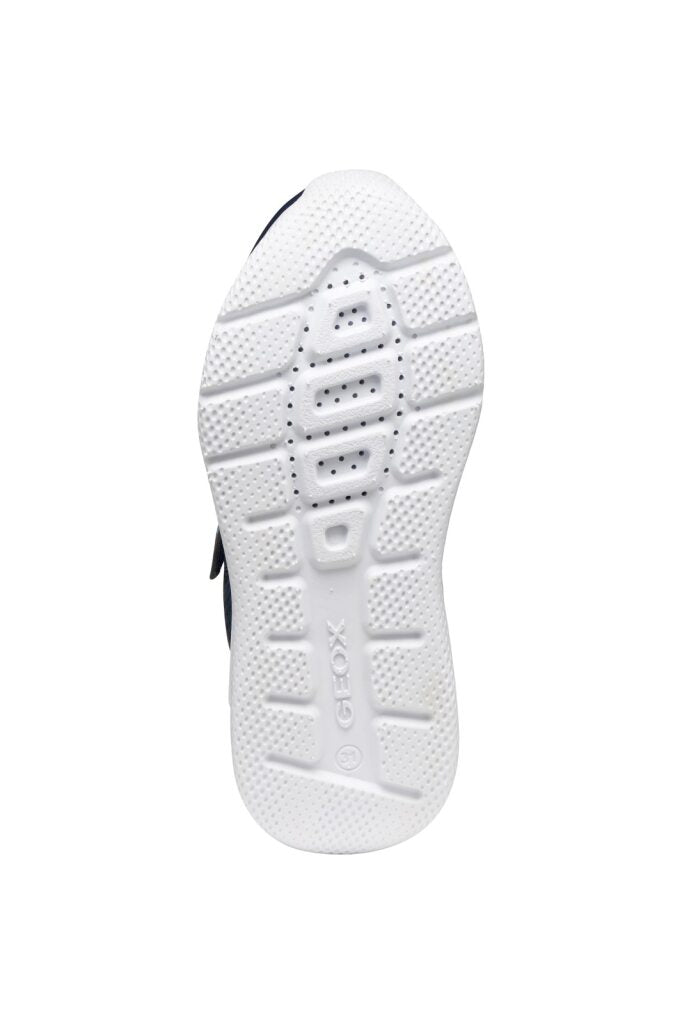 Geox J SPRINTYE B. A J36GBA 01454 C0749 Boys Navy / Lime Trainer