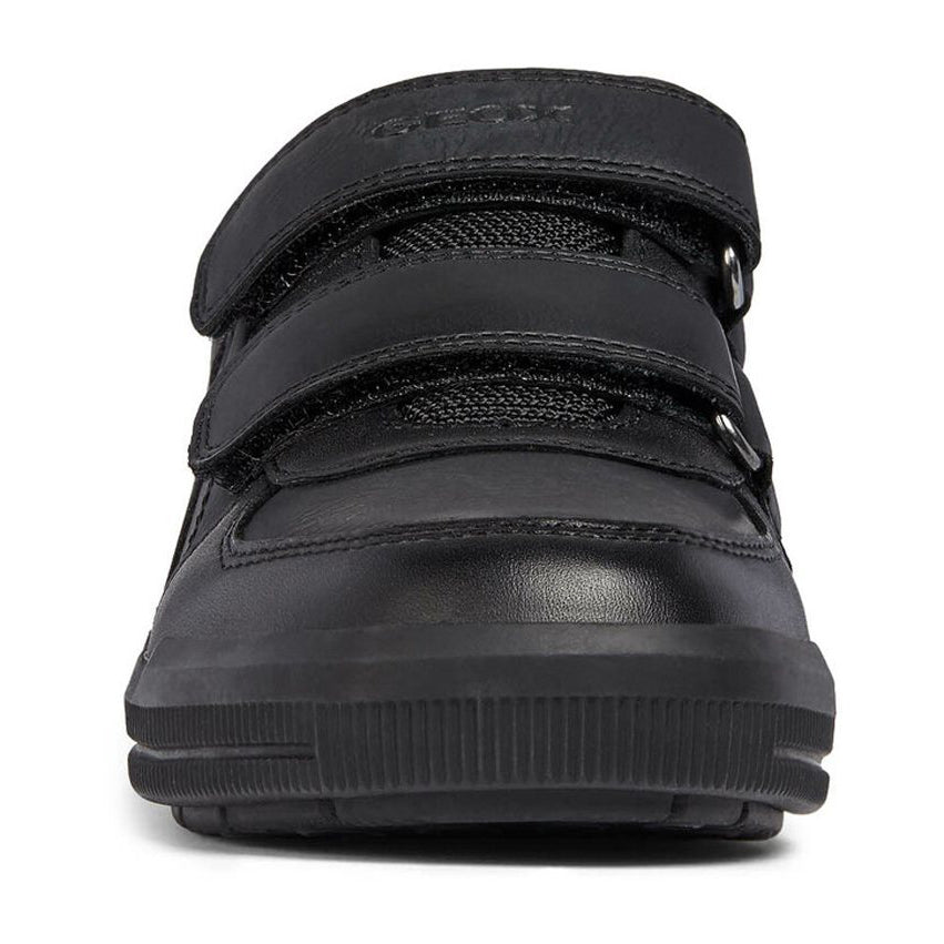 Geox J ARZACH B.E J844ae 05443 C999 Black School Shoes