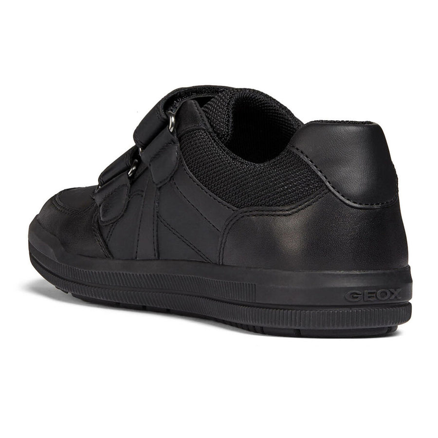 Geox J ARZACH B.E J844ae 05443 C999 Black School Shoes