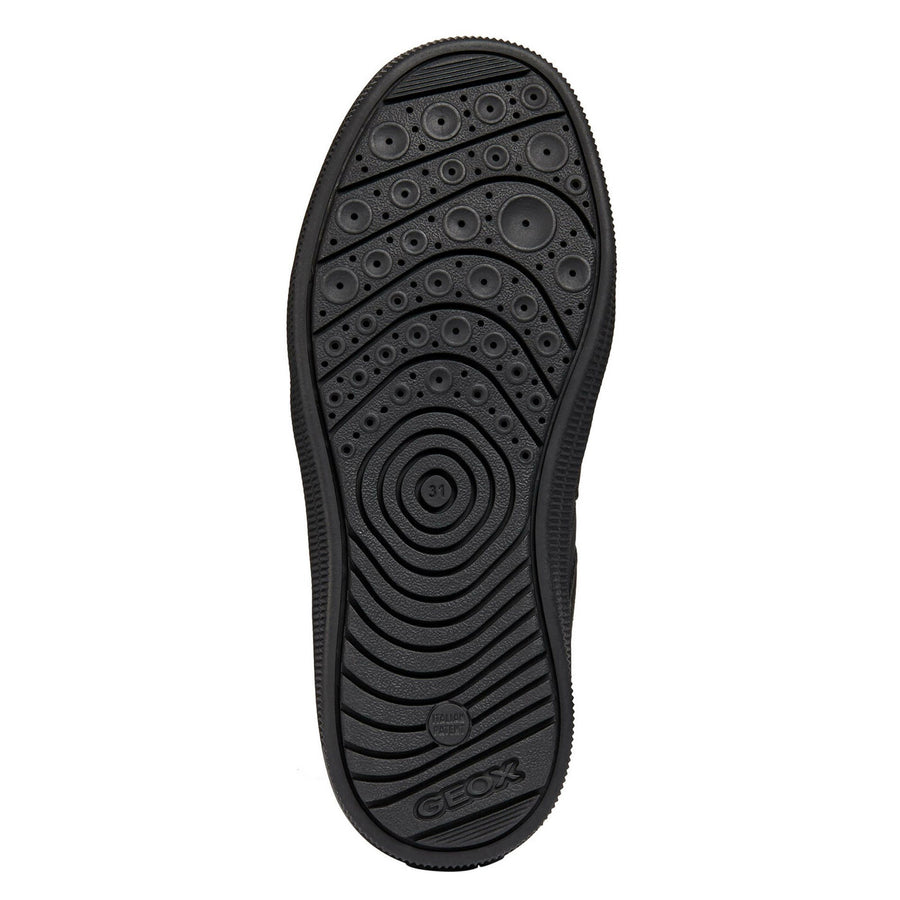 Geox J ARZACH B.E J844ae 05443 C999 Black School Shoes