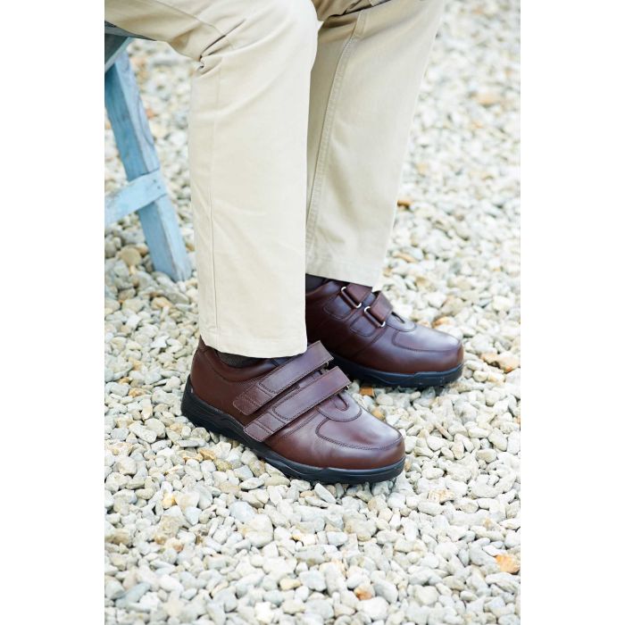 Db Shoes Kevin 89229B Mens Brown Leather Shoe