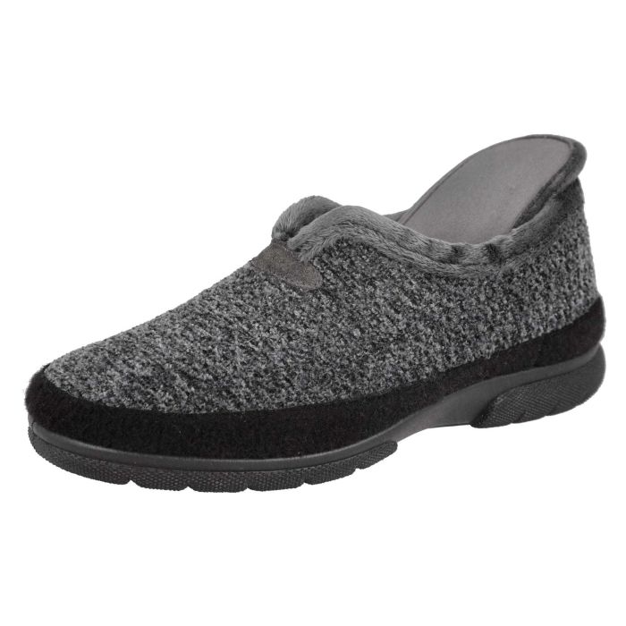 DB Shoes Graham 89270N 2V Navy / Black Mens House Shoe / Slipper