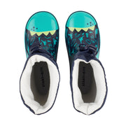 Start-Rite Big Puddle 9934_9 Navy Dinosaur Wellingtons