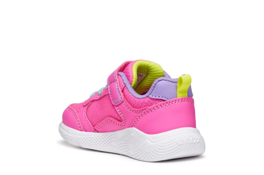 Geox B SPRINTYE GIRL B  B564TB 0BC14 C8L8E Girls Fuchsia Trainer