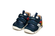 Geox B Iupidoo B3555D 05422 C4244 Navy / Dark Red Boys Trainer