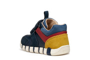 Geox B Iupidoo B3555D 05422 C4244 Navy / Dark Red Boys Trainer