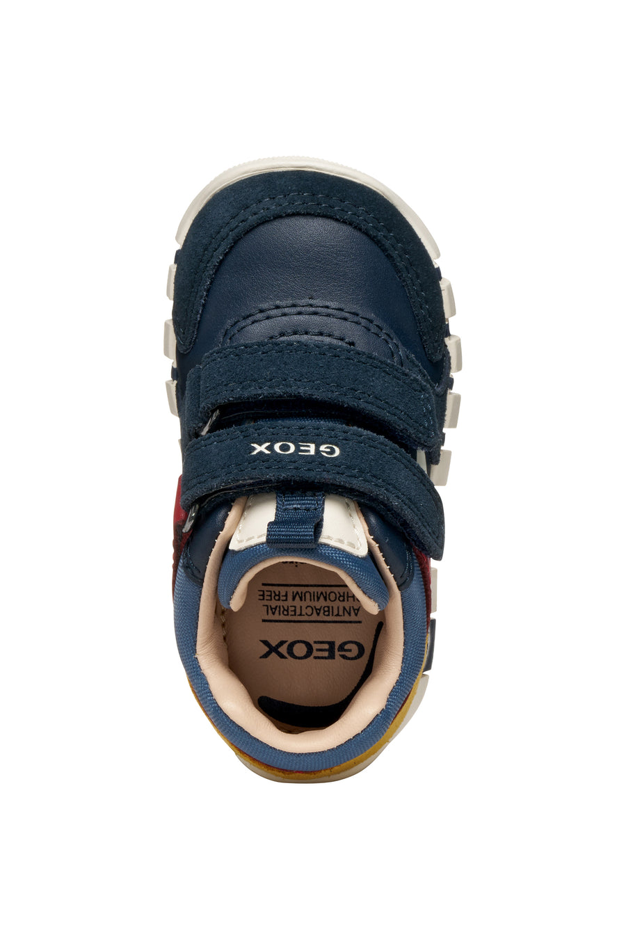 Geox B Iupidoo B3555D 05422 C4244 Navy / Dark Red Boys Trainer