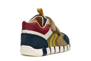 Geox B Iupidoo B3555D 05422 CF4E3 Navy / Pistachio Boys Trainer