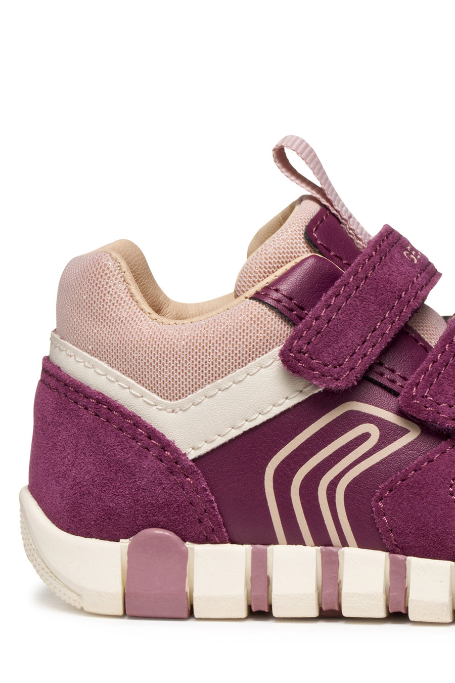 Geox B Iupidoo Girl B3558C 05422 Dk Purple / Rose Trainer