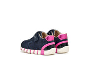 Geox B IUPIDOO GIRL B5658B 0DHBC Navy / Fuchsia Girls Trainer