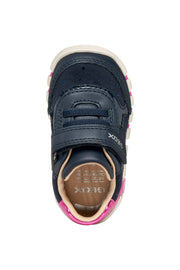 Geox B IUPIDOO GIRL B5658B 0DHBC Navy / Fuchsia Girls Trainer