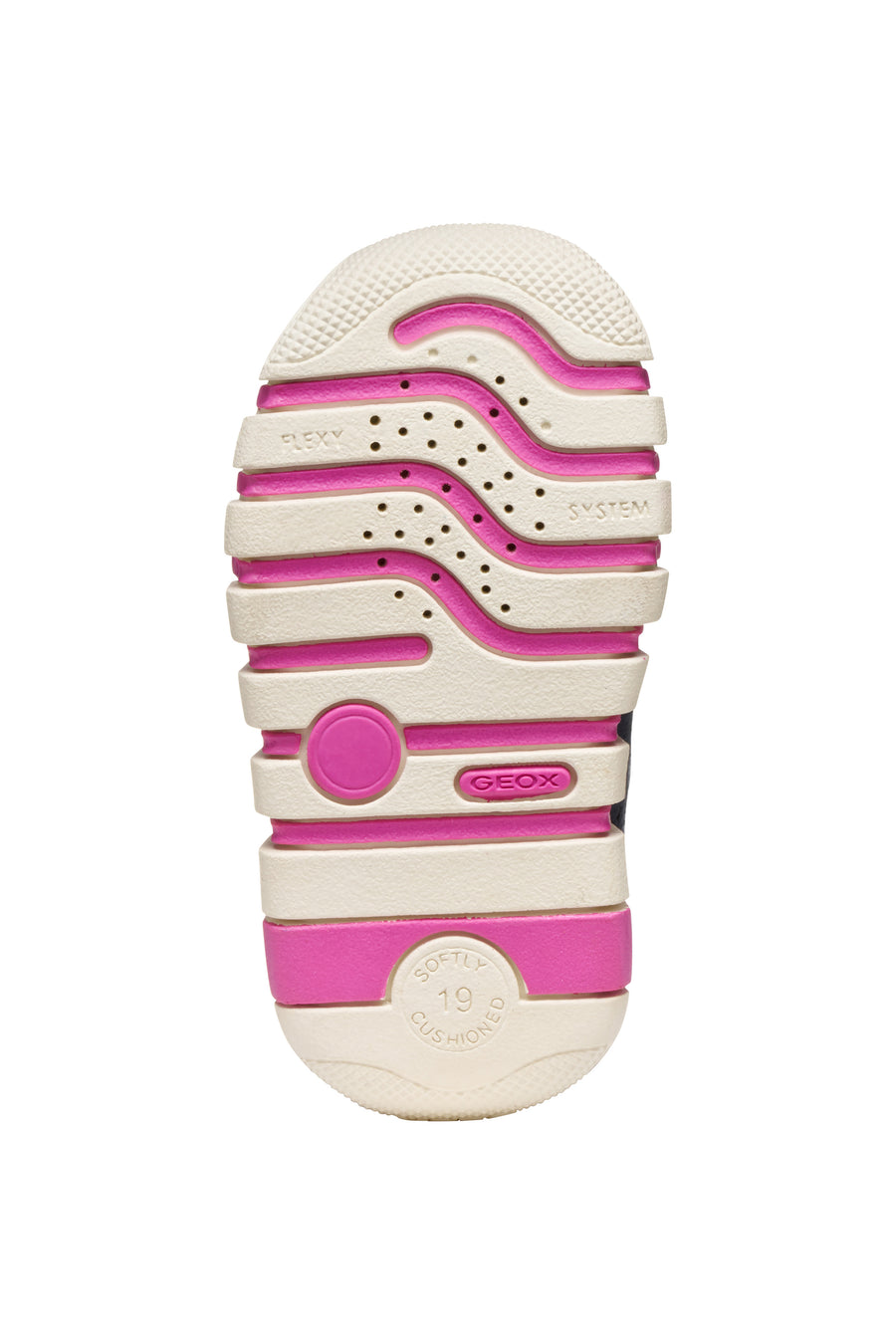 Geox B IUPIDOO GIRL B5658B 0DHBC Navy / Fuchsia Girls Trainer