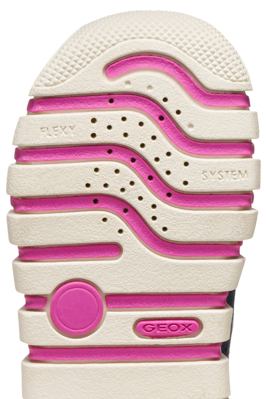 Geox B IUPIDOO GIRL B5658B 0DHBC Navy / Fuchsia Girls Trainer
