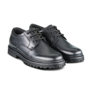Term Bailey Black Lace Up School Shoe
