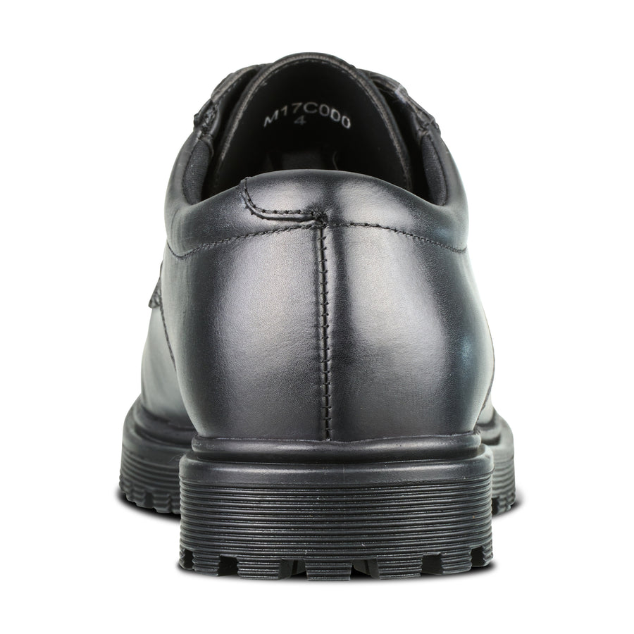 Term Bailey Black Lace Up School Shoe